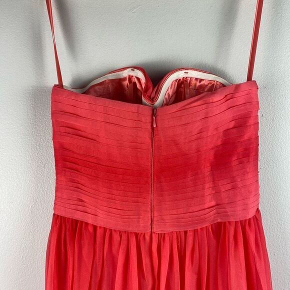 La Femme Ombré Strapless Prom Dress - Picture 9 of 11